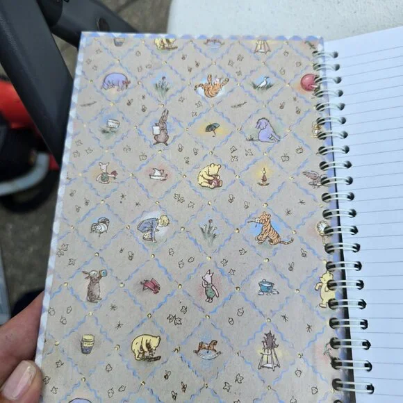 Winnie the Pooh Classic Walt Disney Co by Michel & Co Hardbound Notebook Writing - Picture 3 of 10